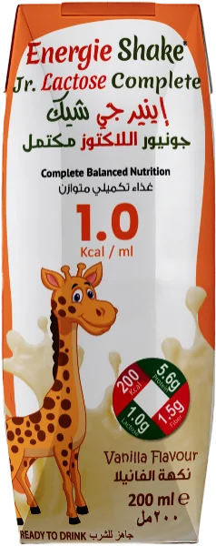 EnergieShake JR Complete 1.0 with Lactose