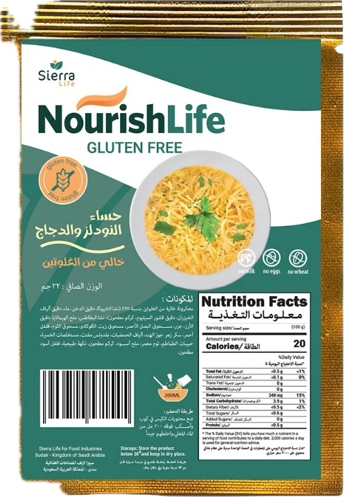 Gluten Free Noodles and Chicken Soup