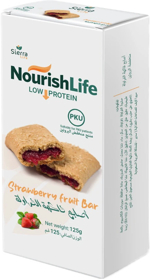 Low Protein Strawberry Fruit Bar